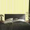 Striped Wallpaper Cream, White and Yellow for Living Room and Bedroom 50x1000