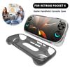 Case For Retroid Pocket 5 Game Console Protective Cover Transparent TPU Ergonomic Design Grip Anti-Drop Case For RP5 Accessories