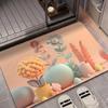 Ковер с цветами в европейском стиле с 3D-эффектом, ковер для гостиной, дивана, спальни, прикроватный, для кабинета, коврик для входной двери, нескользящий, легкий, роскошный, декоративный мат