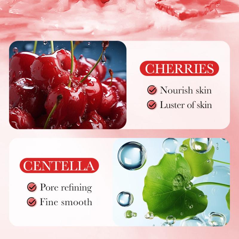 SADOER Cherry Niacinamine Отшелушивающая маска для ног Омолаживающие маски для ухода за ногами