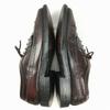 Rare Vintage Coburne Square Long Wingtip Shoes Burgundy Size 8.5D (26.0-26.5) Men's(USED)