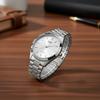 Casio Серия STANDARD Модный Тренд Кварцевый Механизм Стальной Браслет Японские и Корейские Часы Мужские Часы Серебристый Циферблат MTP-1274D-7A