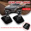 New High Quality for Volkswagen VW Polo 6C 2015 2016 2017 2018 5 6 Speed Gear Shift Knob Lever Dust Cover Boot Leather Suit Part