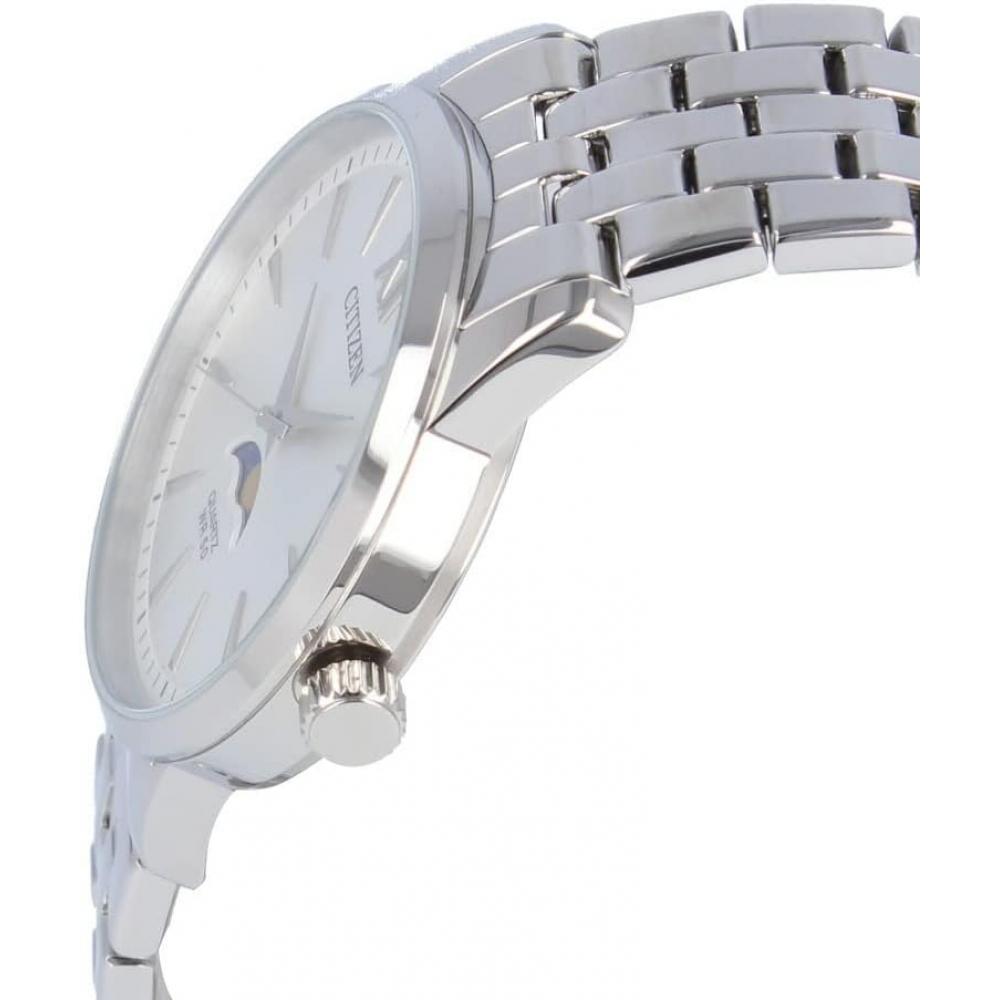 Citizen Часы Citizen мужские кварцевые аналоговые фазы Луны нержавеющая сталь металл серебро AK5000 54a [параллельный импортный продукт]