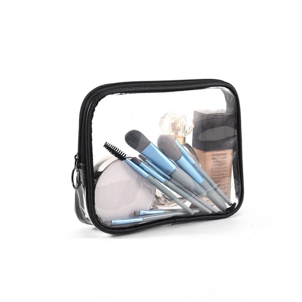 Makeup Organizer Wash Pouch TPU Makeup Case Bath Storage Storage Bag Transparent Cosmetic Bag