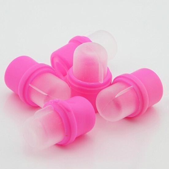 10Pcs Wearable Nail Acrylic Soaker Kit Polish Remover Gel Removal Cap Tips