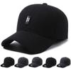 Autumn Winter Middle-Aged Baseball Cap Men's Cotton Cap Thick Ear Protection Cap Peak Cap