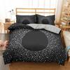 Комплект постельного белья Starry Sky King Size Galaxy Starry Sky Theme Twin Комплект постельного белья для детей-подростков из полиэстера с разноцветными звездами