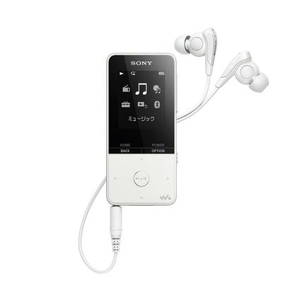 Sony Walkman серии S 16 ГБ NW-S315: MP3-плеер, совместимый с Bluetooth, до 52 часов непрерывного воспроизведения, наушники в комплекте, модель 2017 года, белый NW-