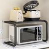 Double-Layer Kitchen Countertop Rack for Microwave & Rice Cooker