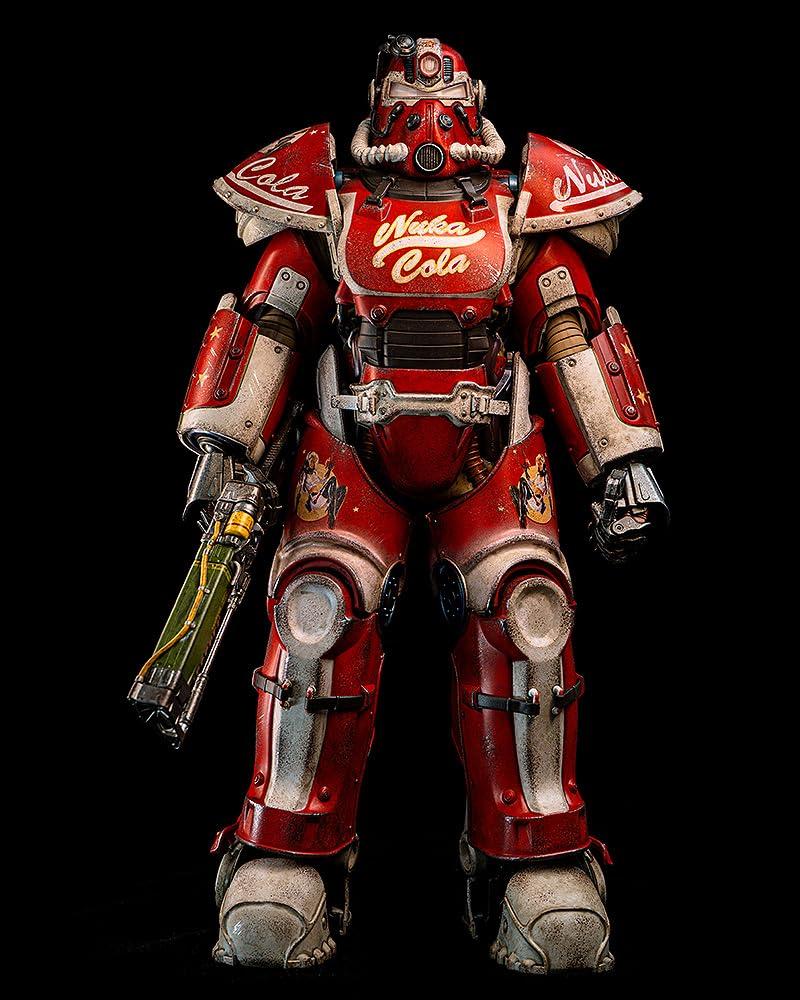 Fallout T 51 Power Armor Scale Painted Movable Figure 1/6 Nuka-Cola 1/6 ABS&PVC&POM&cloth