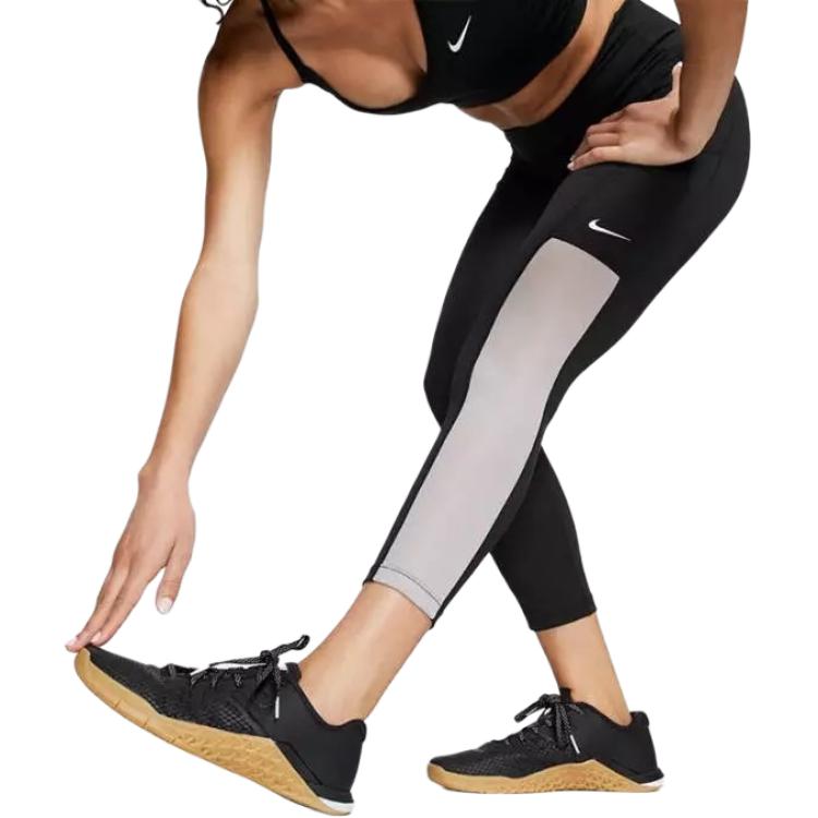 Nike Женские черные вязаные брюки-джоггеры, умеренно зауженные, BV4606-010