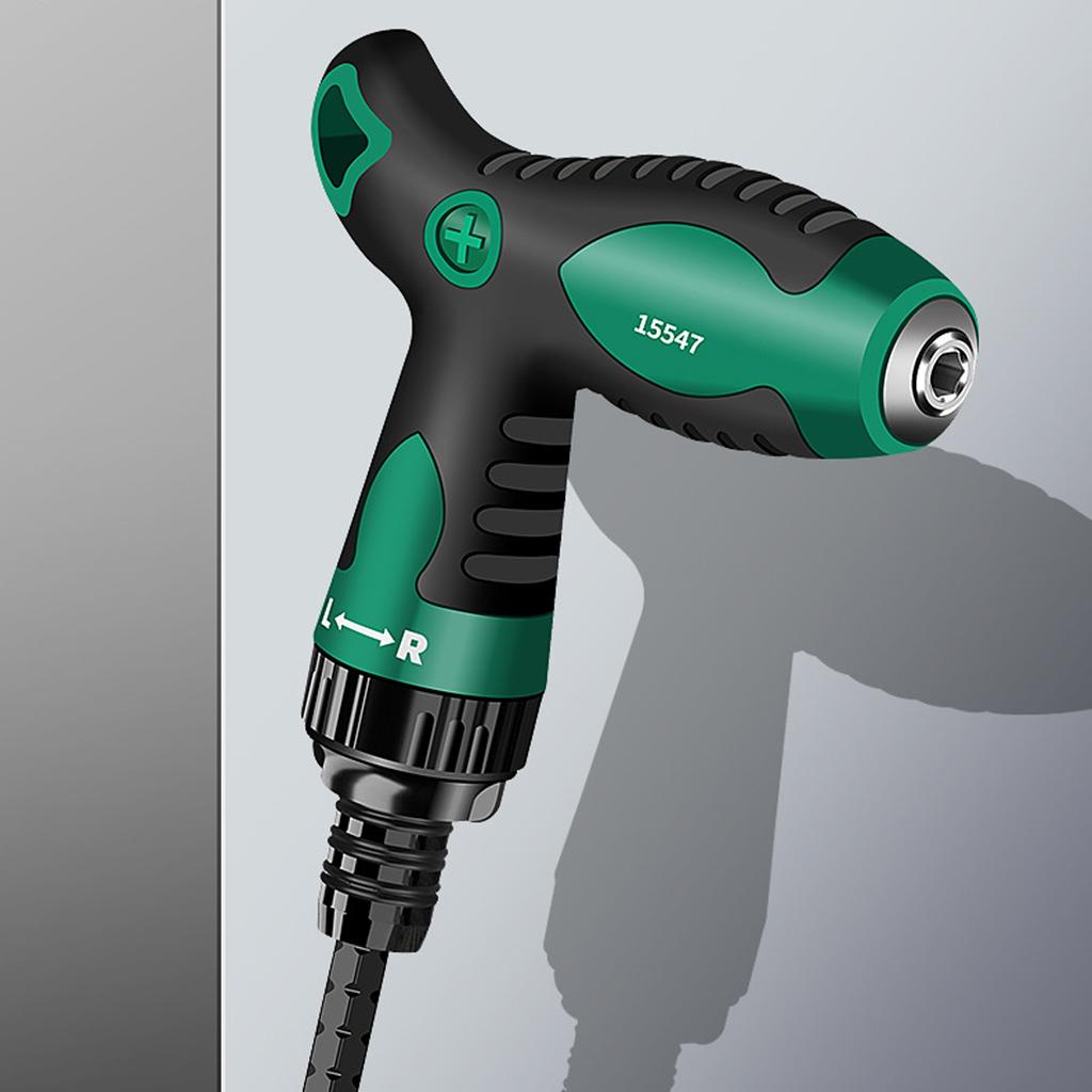 Набор телескопических шлицевых крестовых отверток, удлинитель, двойная головка, Т-образная ручка, трещоточный ключ, торцевой ключ для ремонта, ручные инструменты