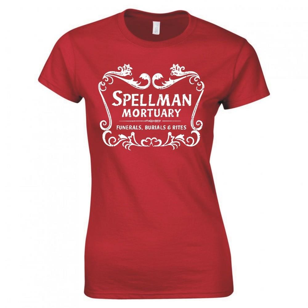 Inspired By Sabrina Chilling Adventures Spellunisex Mortuary Skinny Fit TShirt