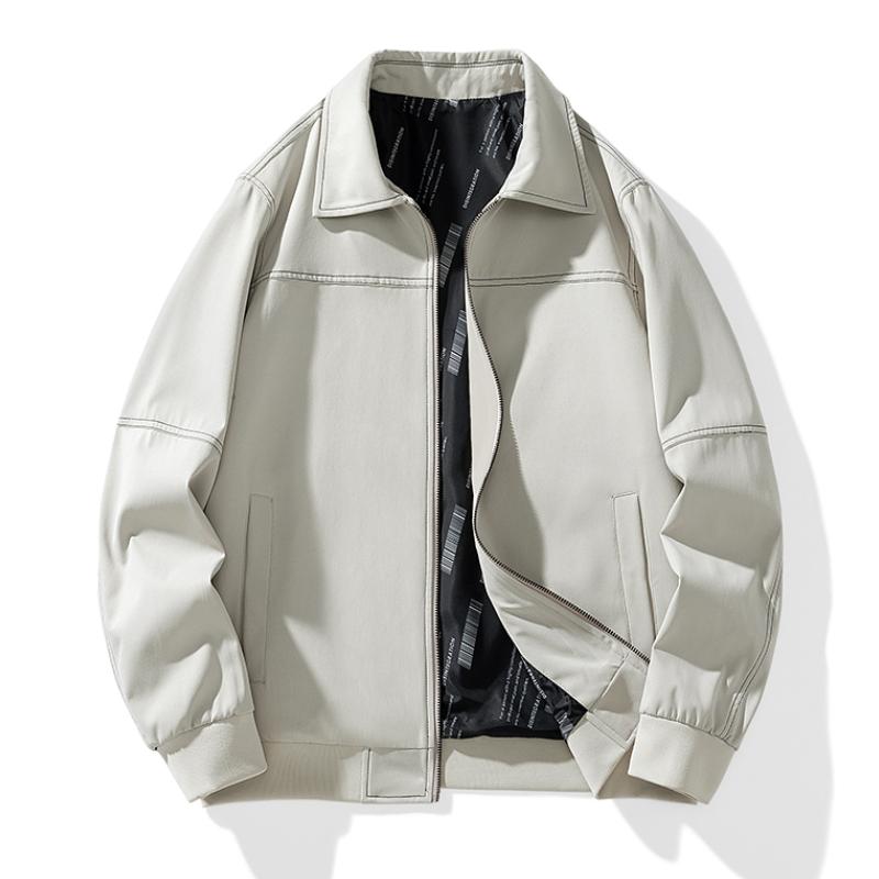 Весенне-осенняя куртка с лацканами, мужская бейсбольная форма, пальто