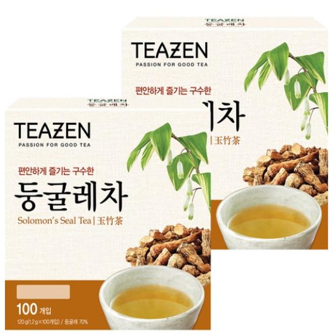 (Korean Traditional Tea) Teazen Dungulle Tea Tea Bag 120g X2 (200ea)