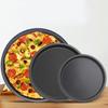 6/7/8/10 Inch Plate Dish Non-stick Pizza Pan Bakeware Tray Mold Baking Tool
