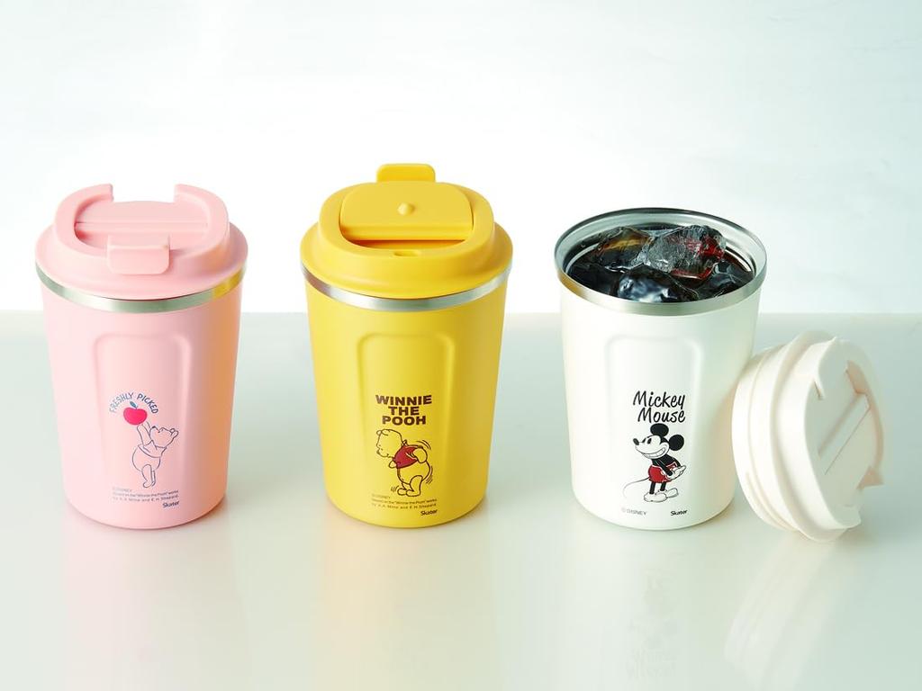 Skater Вакуумный термос из нержавеющей стали для кофе 350 мл Disney Микки Маус STBC3F-A