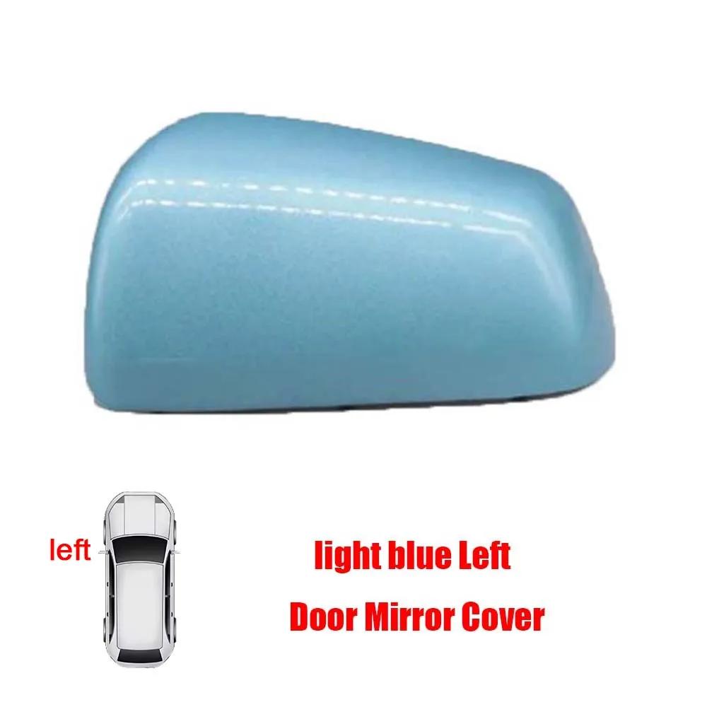 Car Protective Cover Door Mirror Shell For Mitsubishi Evo X Lancer EX 2008-2012 Blue Red White Orange Rearview Accessories