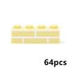 DIY Building Blocks Wall & Figure Bricks - 1x2 1x3 1x4 Thick Dots Educational Creative Toys Compatible with 98283