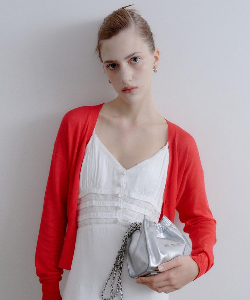 Jillstuart Acc [Coco Chain] Cowhide Chain Mini Crossbody And Shoulder Bag 2 Colors