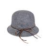 Bucket Hat Foldable Autumn and Winter New Versatile Women's Hat Yachen Xing Brand Woolen Basin Hat