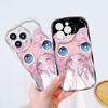 Милый мультяшный узор, кремовая текстура, мягкий силиконовый чехол с волнистыми краями, чехол для телефона Samsung