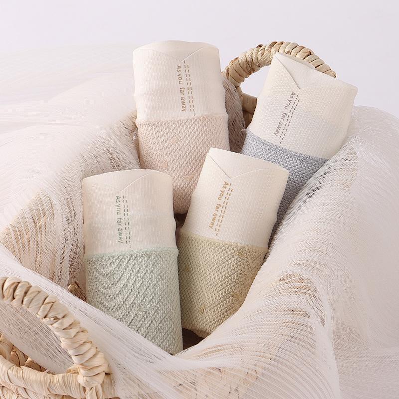 Underwear Women's Breathable 5a Antibacterial Girls' Briefs Mid-waist Panties