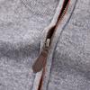 Septwolves Men's Mock Neck Warm Wool Sweater