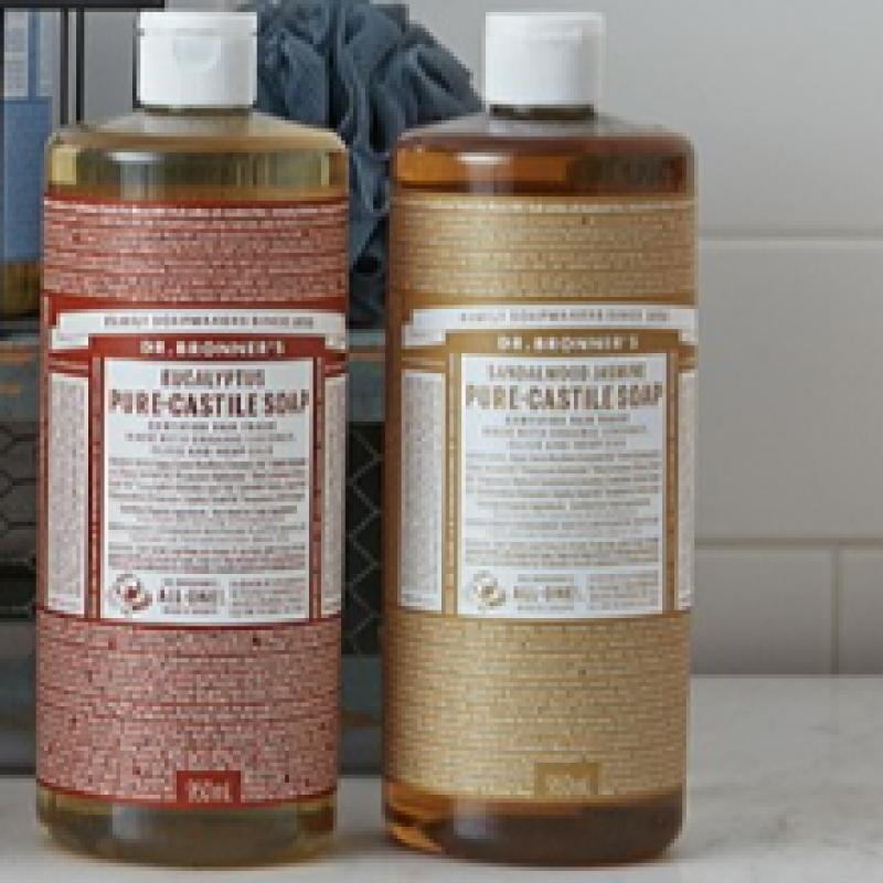 Dr. Bronner S Almond Pure caStile Soap 950 Ml