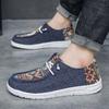 Модная новая этническая обувь для мужчин, льняная парусиновая обувь для ходьбы, трендовая обувь, повседневная дышащая обувь на плоской подошве
