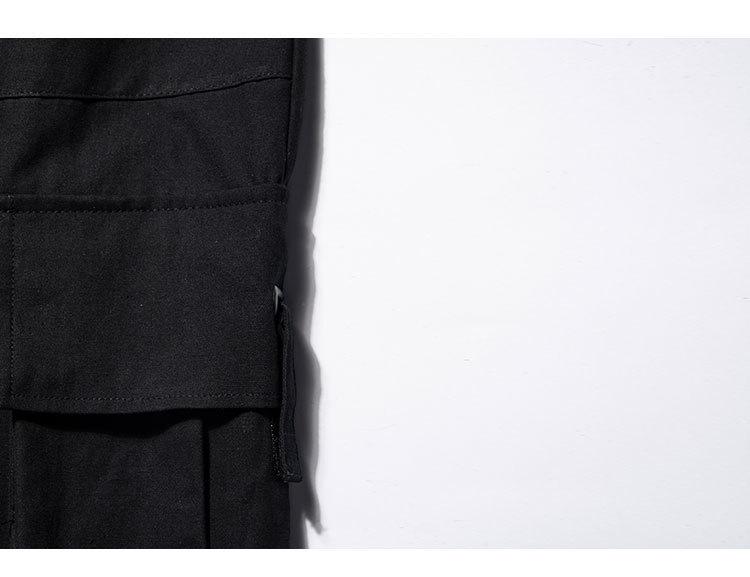 Men's Trendy Hip-Hop Overalls - Autumn/Winter Loose-Fit Harem Cargo Pants