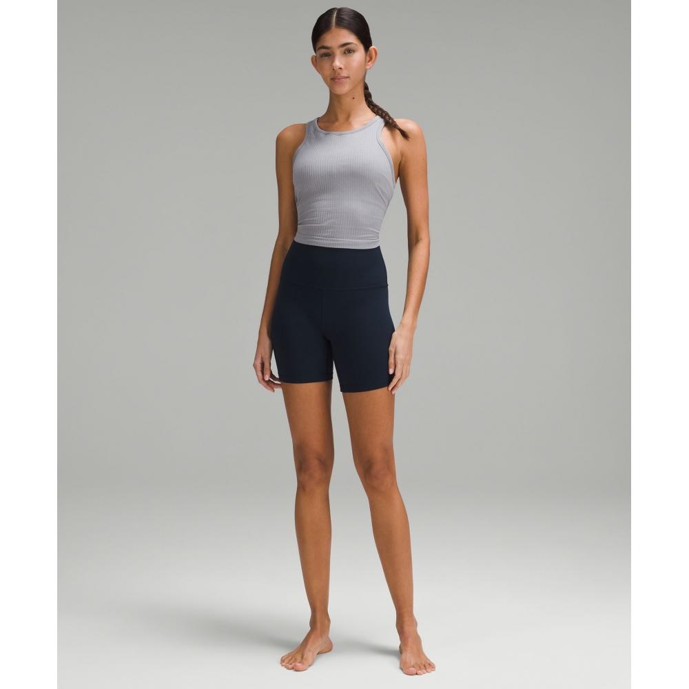 Lululemon Шорты с высокой талией Align 6 True Navy