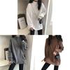 Style Loose Fit T Shirt With Milk Silk Fabric For Winter Casual Wear