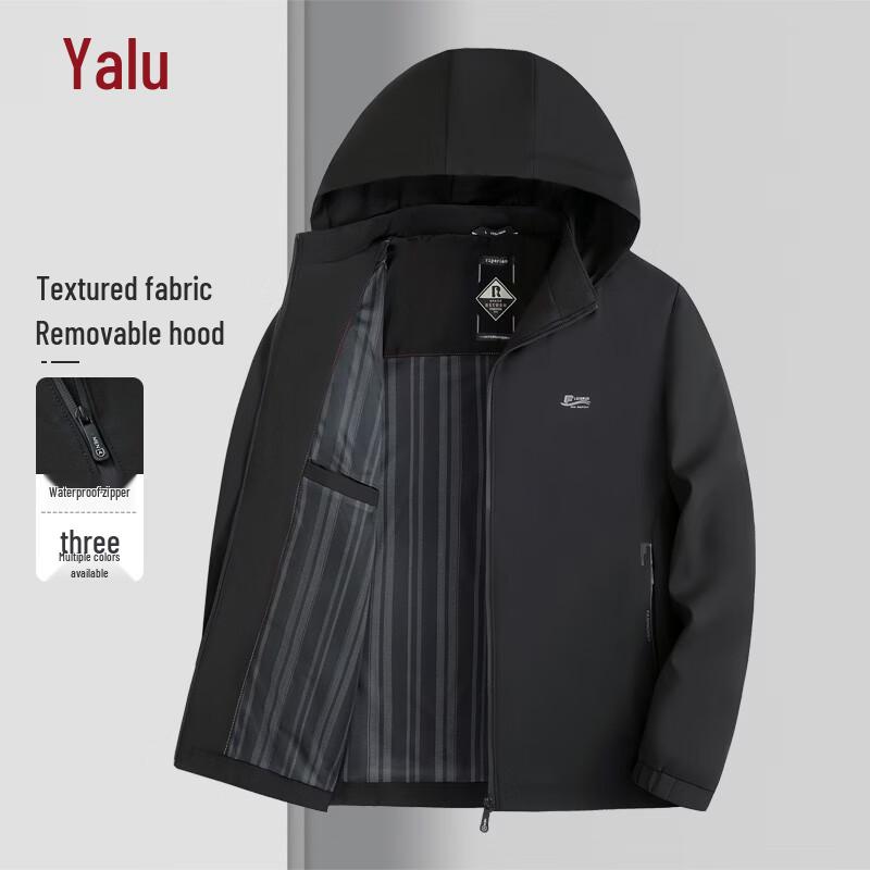 Yalu Men's Casual Wrinkle-Free Spring/Autumn Jacket
