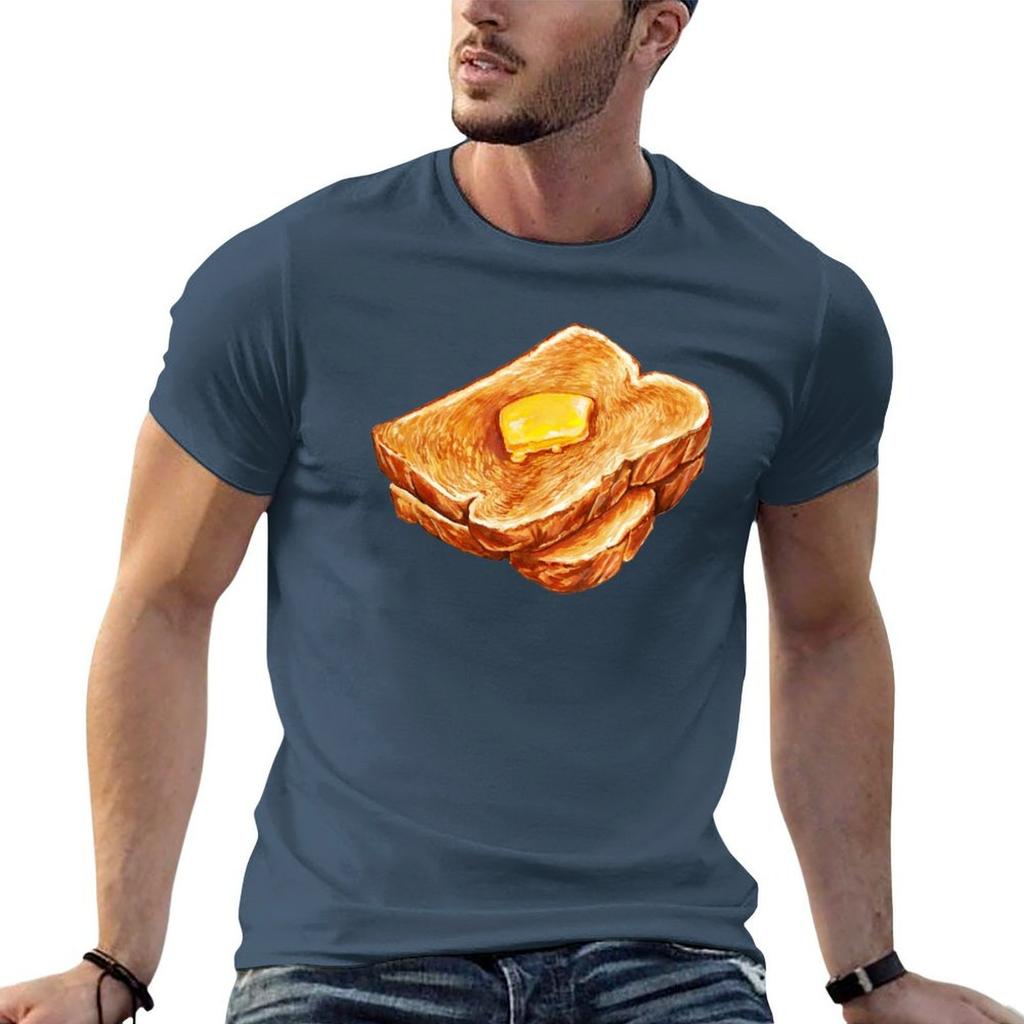 Buttered Toast Pattern TShirt T Shirts For Unisex Slim Fit G Unisex T Shirts For Unisex T Shirts For Unisex Pack White TShirt