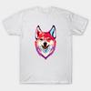 T Shirt Women Vintage Wolf Harajuku Print Kawaii Tshirt Summer Short Sleeve Female T-Shirt Top Tee