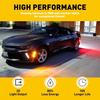 4x LED Side Marker Lights Front&Rear For 2010-2015 Chevy Camaro SS LT LS ZL1 RS