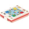 Double-sided Magnetic Chalk Board Table 2 Games Markers Chalk Sponge