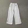 Mens Casual Hoodie Pants Set With Foamed Camo Letter Print Streetwear Outfit