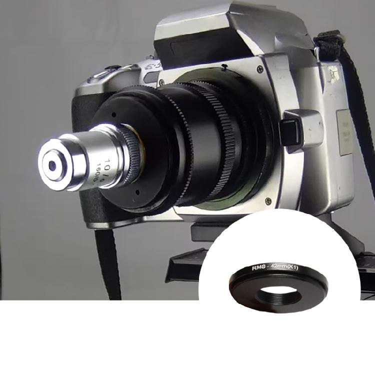 RMS Adapter Rings Microscope Objective Lens RMS Thread to M42/49/52/58/62/67 Suitable for Camera Photography