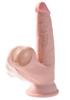 Realistic 3D Cock Swinging Balls Dildo 13 X 4.2 Cm - King Cock - Realistic Dildos