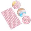 10Sheets/Pack Label Paper Self-Adhesive Stickers Name Note Price Tag Bar Sticker