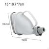 Emergency Outdoor Urination Tool Urinary Connector Removable with Handle Urinal Device Funnel for