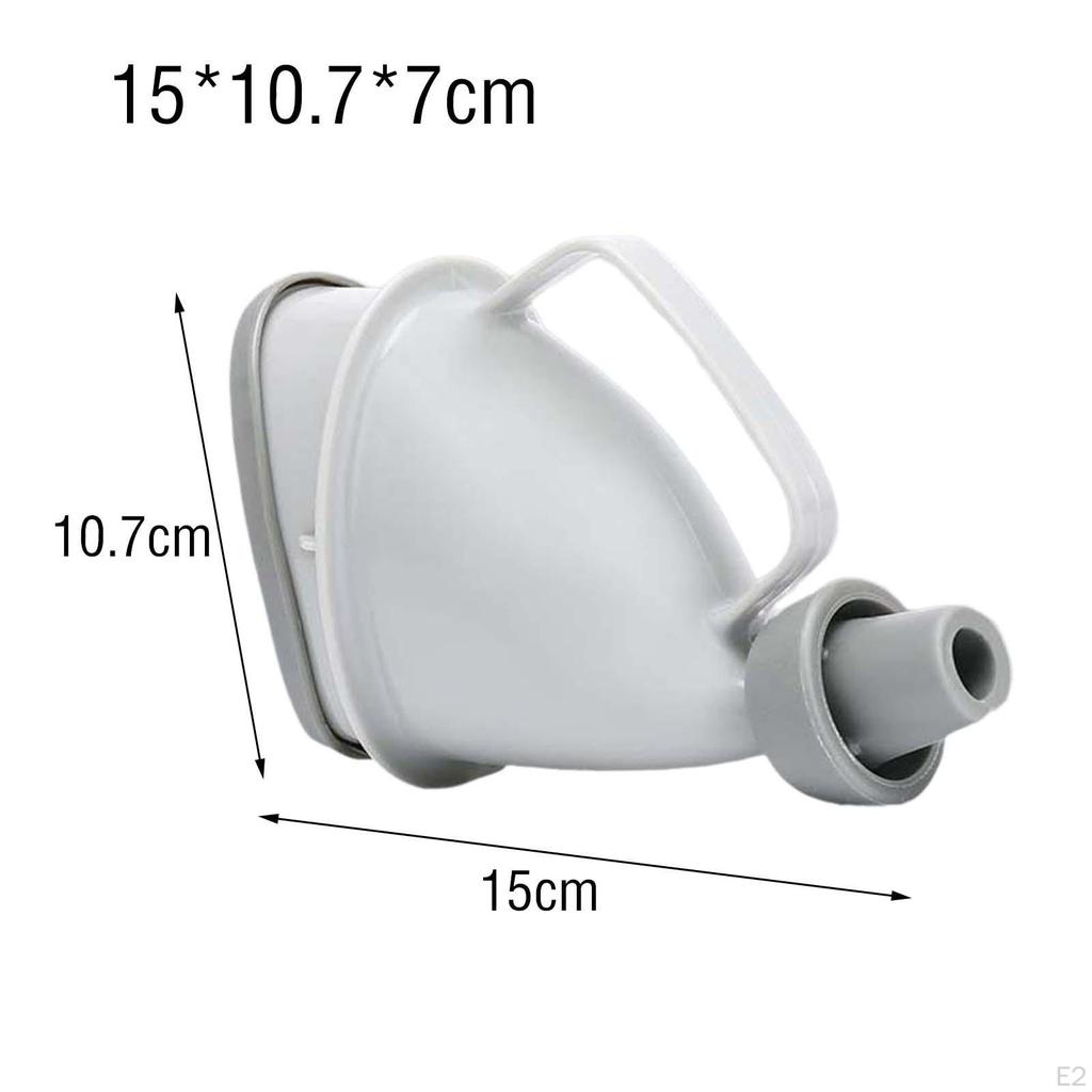Emergency Outdoor Urination Tool Urinary Connector Removable with Handle Urinal Device Funnel for
