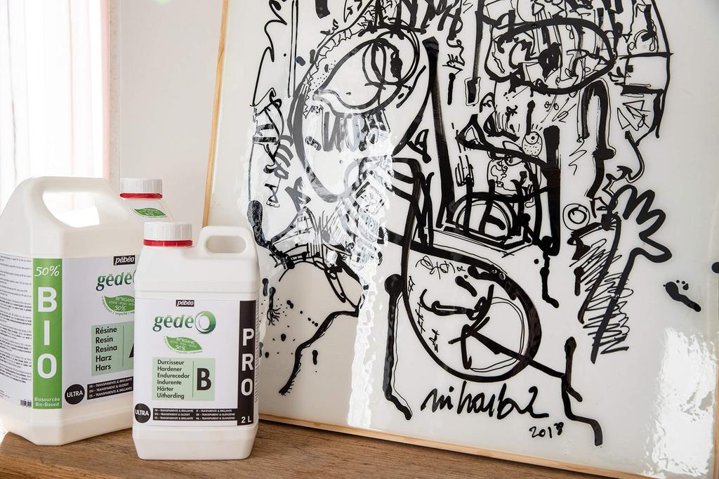 Pebeo Crystal Bioresin 750 мл смола 500 мл отвердитель (основа + 250мл)