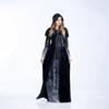 Halloween Adult Reaper Dress, Scary Skull Vampire Cosplay Suit Bar Stage Costume
