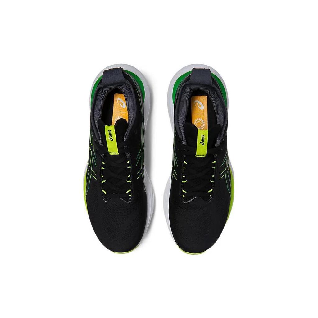 Asics Мужские кроссовки Gel Nimbus 25 Black Lime Zest 1011B547-003