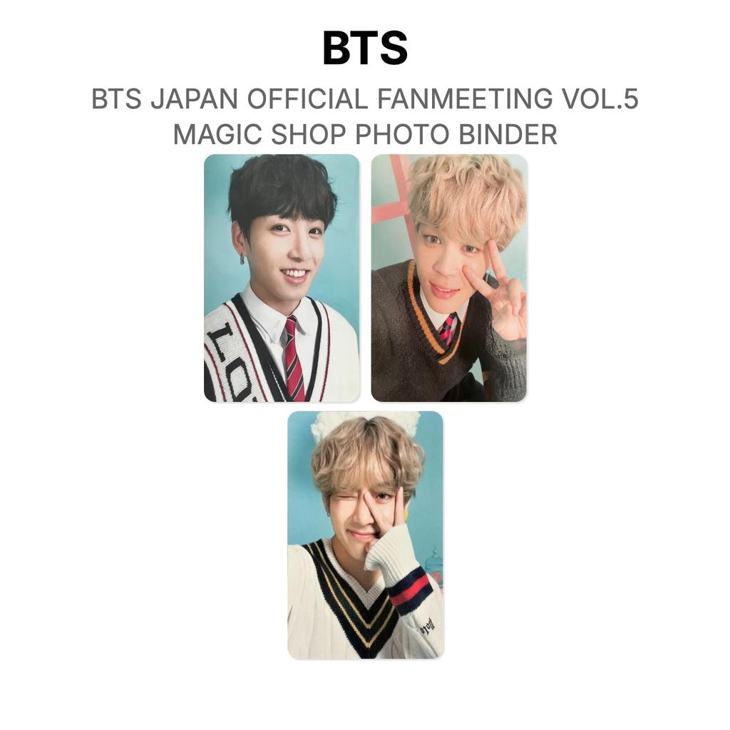 BTS BTS JAPAN ОФИЦИАЛЬНАЯ ФАН-ВСТРЕЧА VOL.5 MAGIC SHOP ФОТОАЛЬБОМ Официальная фотокарточка