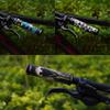 CNCLOL Велосипедные Рукоятки Руля Ультралегкие MTB Рукоятки Руля Противоскользящие Амортизирующие Двойной Зажим 22 мм Руль Складные